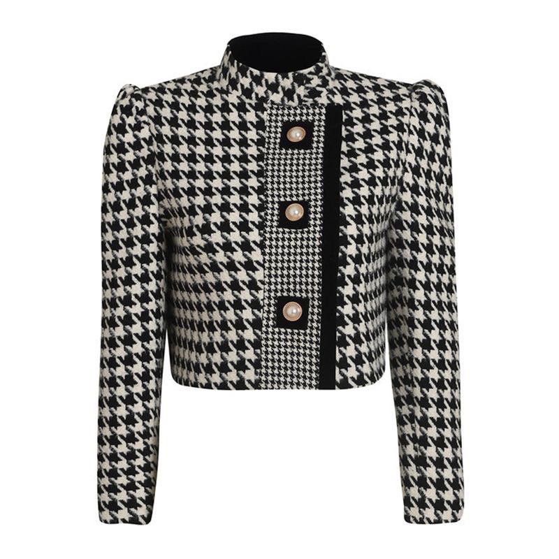 Haena Blazer premium import / outer wanita motif kotak blazer wanita korean style kekinian - K1021