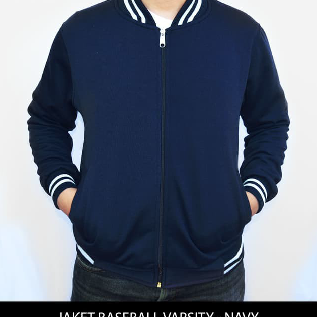 Promo JAKET PRIA TRENDY OLAHRAGA RUNNING SPORT BASEBALL POLOS CASUAL ELEGAN KEREN KEKINIAN COWOK ORI