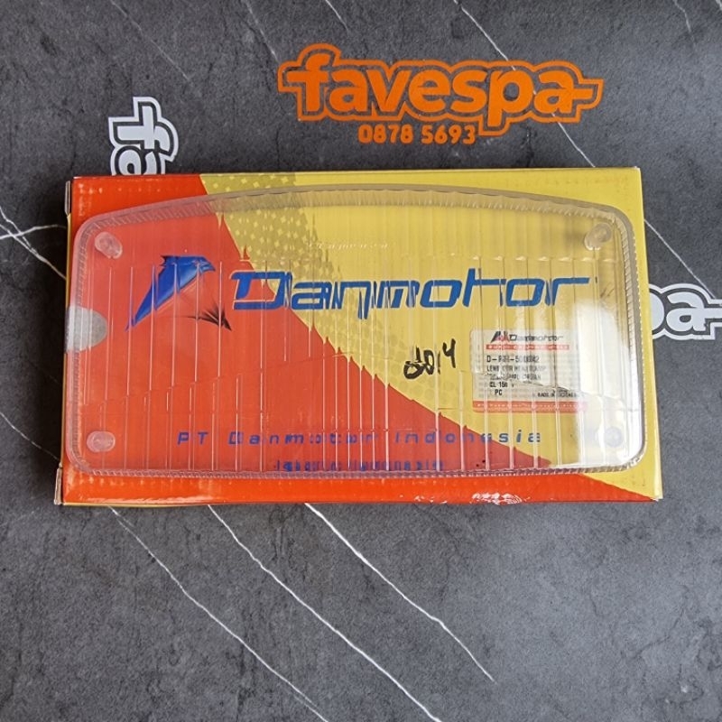 MIKA DEPAN HEADLAMP VESPA EXCEL DANMOTOR