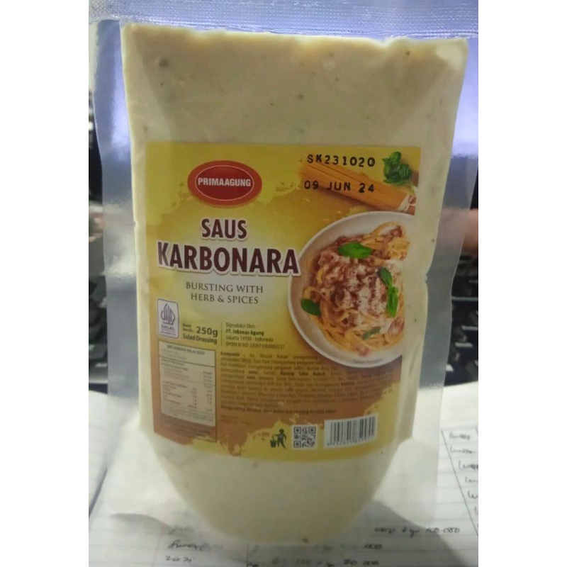 

Prima Agung Saos Karbonara 250 gr