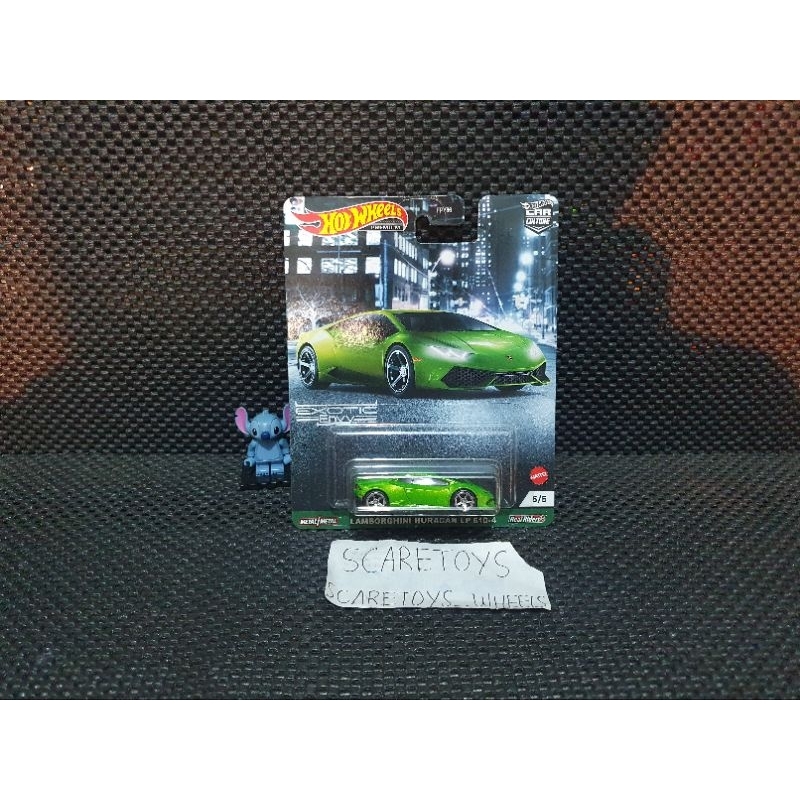 hot wheels lamborghini huracan lp 610 4 6104 hijau green exotic envy