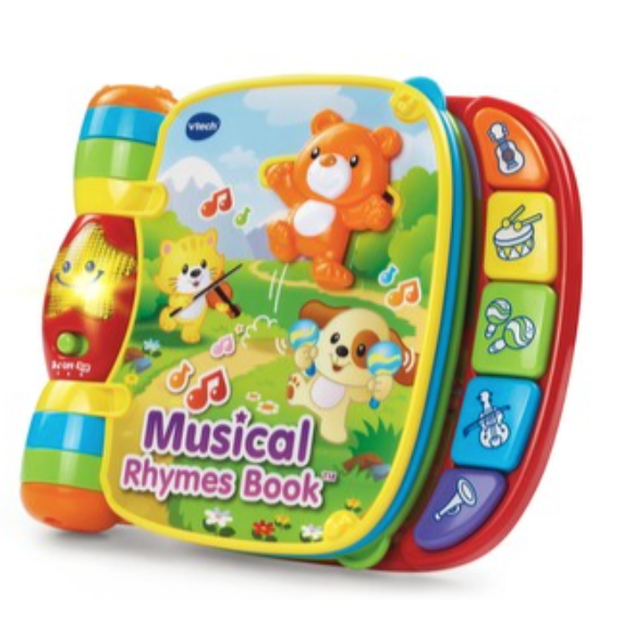 VTECH MUSICAL RHYMES BOOK