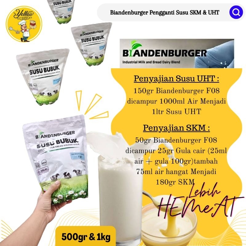 

BIANDENBURGER F08 SUSU BUBUK 1KG