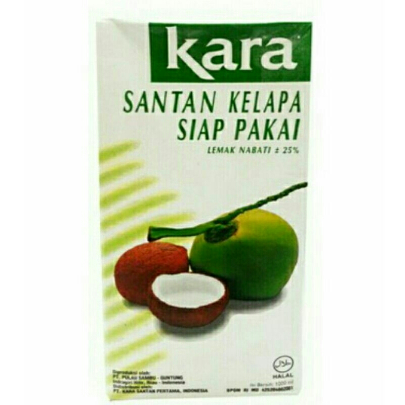 

KARA Cair Santan Kelapa Siap Pakai 1 Ltr