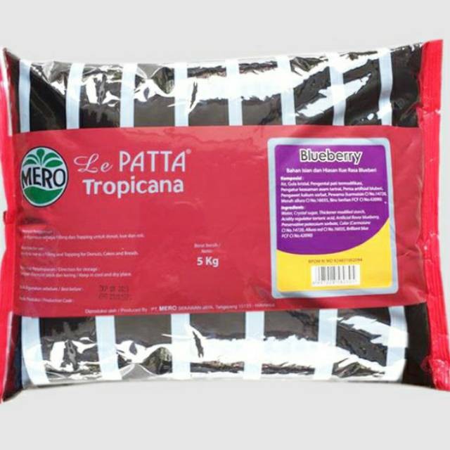 

LEPATTA SELAI BLUEBERRY / SELAI BLUEBERRY REPACK MERK MERO LEPATTA 500GR DAN 250GR