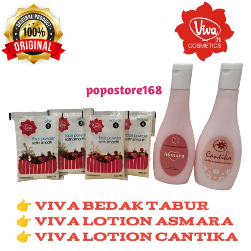 VIVA BEDAK TABUR SACHET/ VIVA BEDAK SACHET/ VIVA BEDAK CAIR/ VIVA LOTION/ VIVA HAND BODY LOTION/ VIV