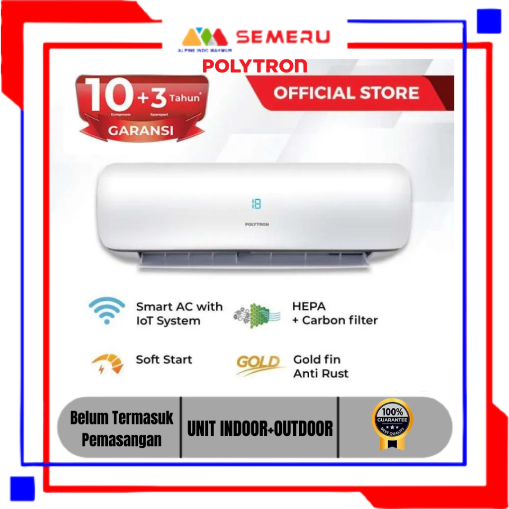 POLYTRON AC SMART NEUVA PPRO SMART AC/AC SMART WIFI CONTROL 0.5 PK PAC-05 VZSI  / 1 PK PAC-09 VZSI /