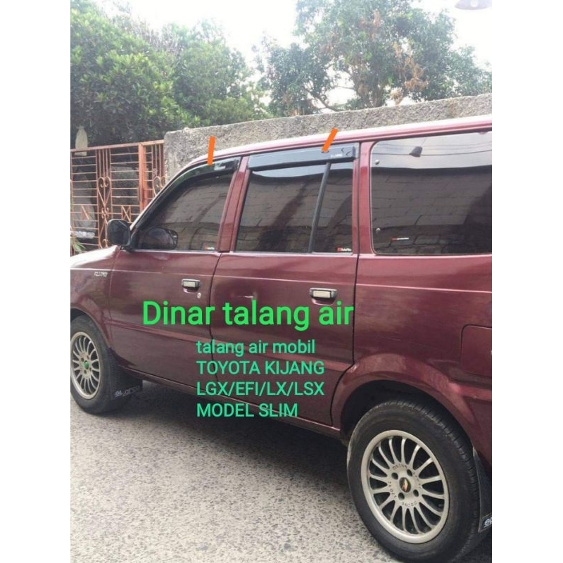 talang air pintu mobil toyota kijang kapsul SGX/EFI/LGX/LX/LSX