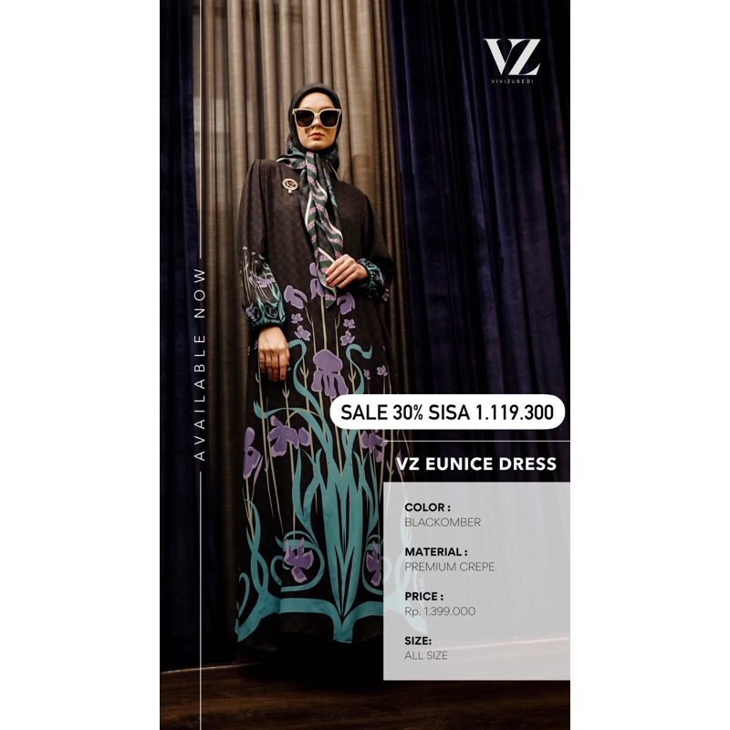 VZ Eunice Dress Black Ombre