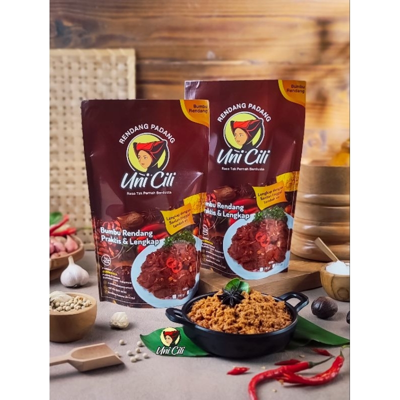 

BUMBU RENDANG ASLI PADANG PRAKTIS & LENGKAP SUPER HEMAT UNI CILI