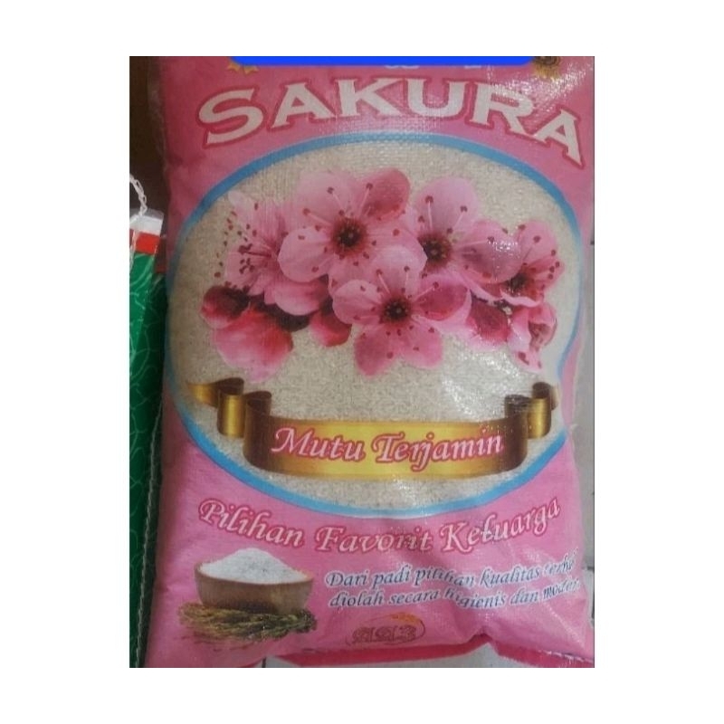 BERAS 10KG: AYANA, CAP LELE, CAP KEMBANG, CAP SAKURA