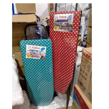 Meja Setrika Stand Lipat / alas setrika laundry setrika uap bisa di lipat