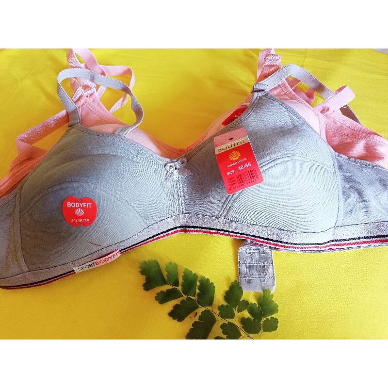 BH Sport Bodyfit Tanpa Kawat / Bra Bodyfit Tanpa Spon Varian List
