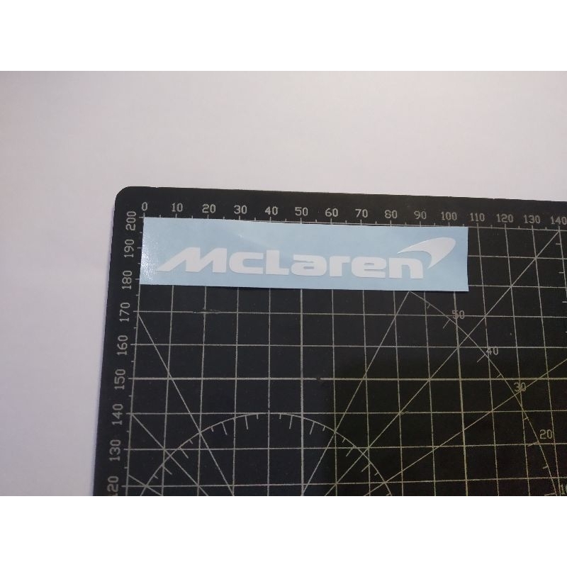 

cutting stiker mclaren