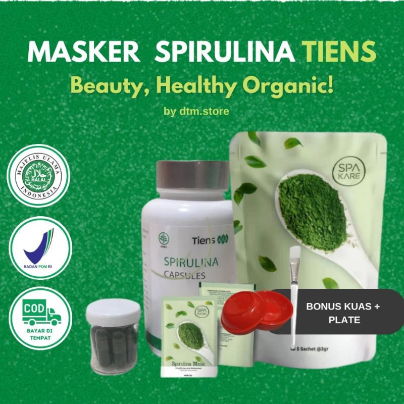 COD MASKER SPIRILUNA/ MASKER WAJAH