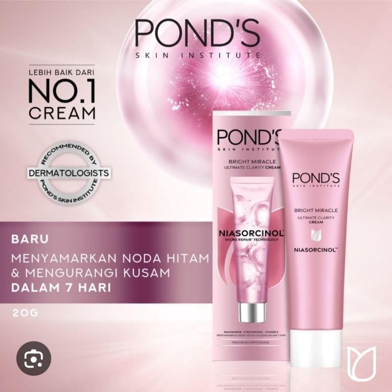 PONDS BRIGHT MIRACLE CREAM 20gr