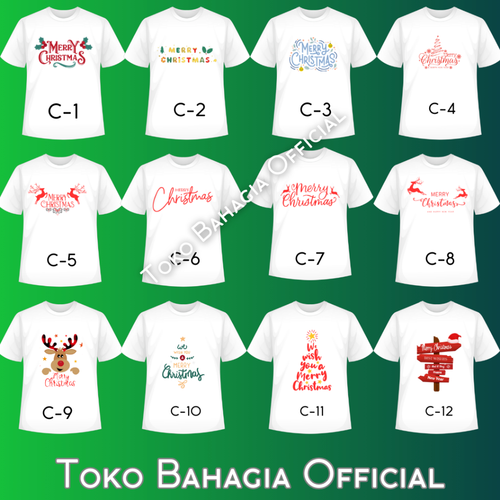 KAOS NATAL/ BAJU NATAL / KAOS NATAL KEMBAR / KAOS COUPLE NATAL / BAJU NATAL KEMBAR / BAJU NATAL COUP