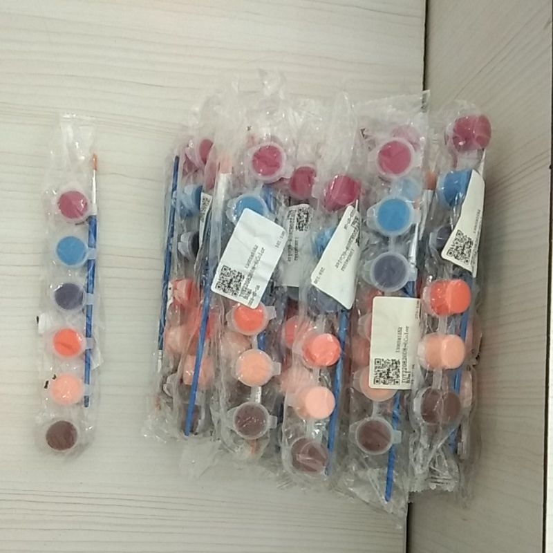 

Color Painting Set A Cat Air Alat Lukis 6 Warna / COLOR PAINTING 6 WARNA SET A