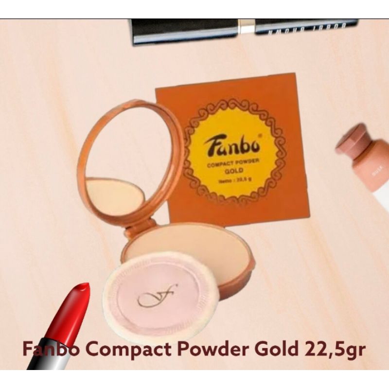 FANBO Compact Powder Bedak Fanbo / bedak Fanbo jadul / bedak fanbo gold no 1