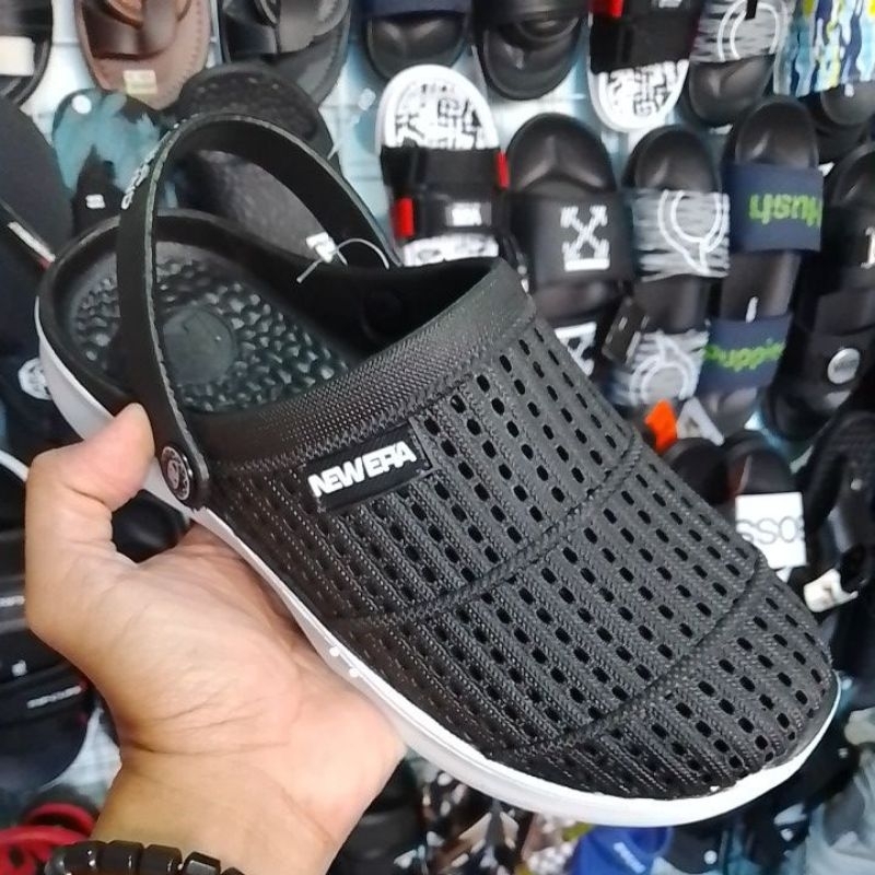 slop new era sandal New era sepatu sandal karet new era sandal New era slop laki laki new era ukuran