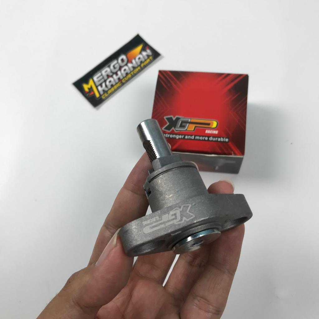 Tensioner Stut Rantai Kamprat Keteng Tiger GL Mp Megapro Racing Model Gerigi XGP Lebih Kuat Dari Ori