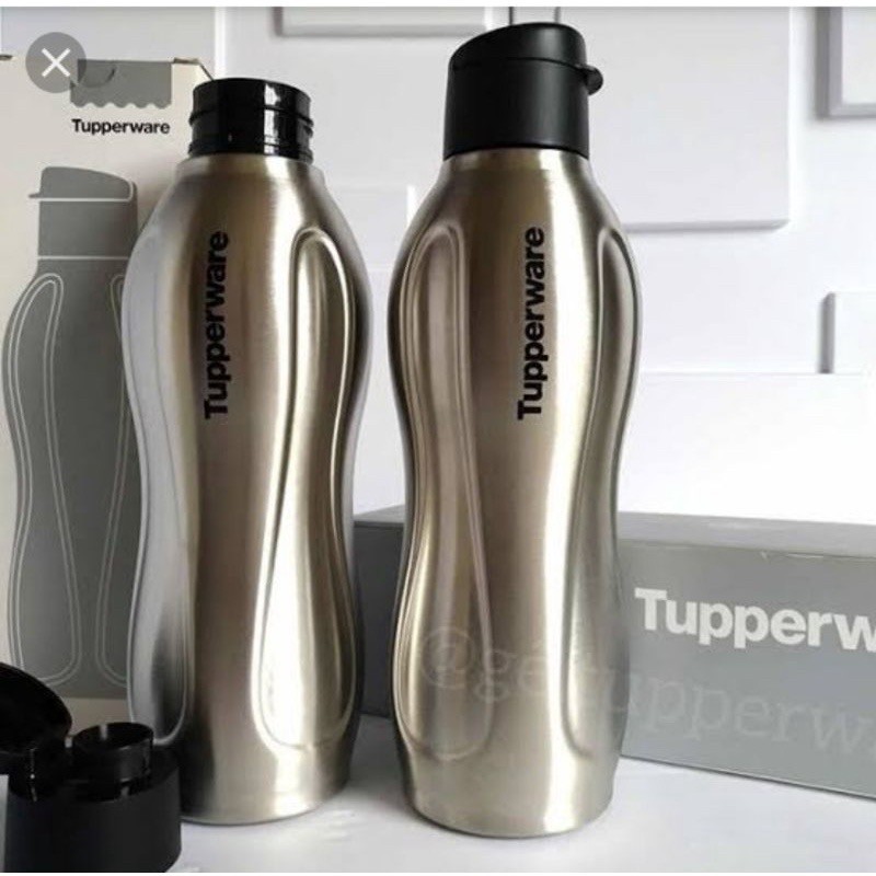 Tupperware eco bottle stainless steel 875ml botol minum