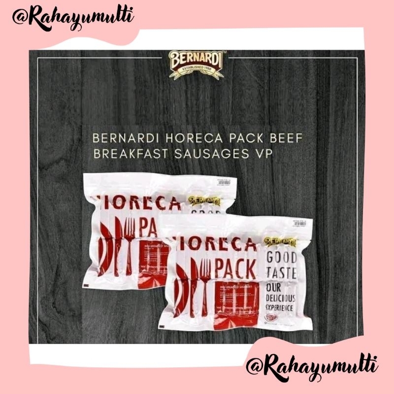 

BERNARDI Horeca sosis sapi 500gr/1kg