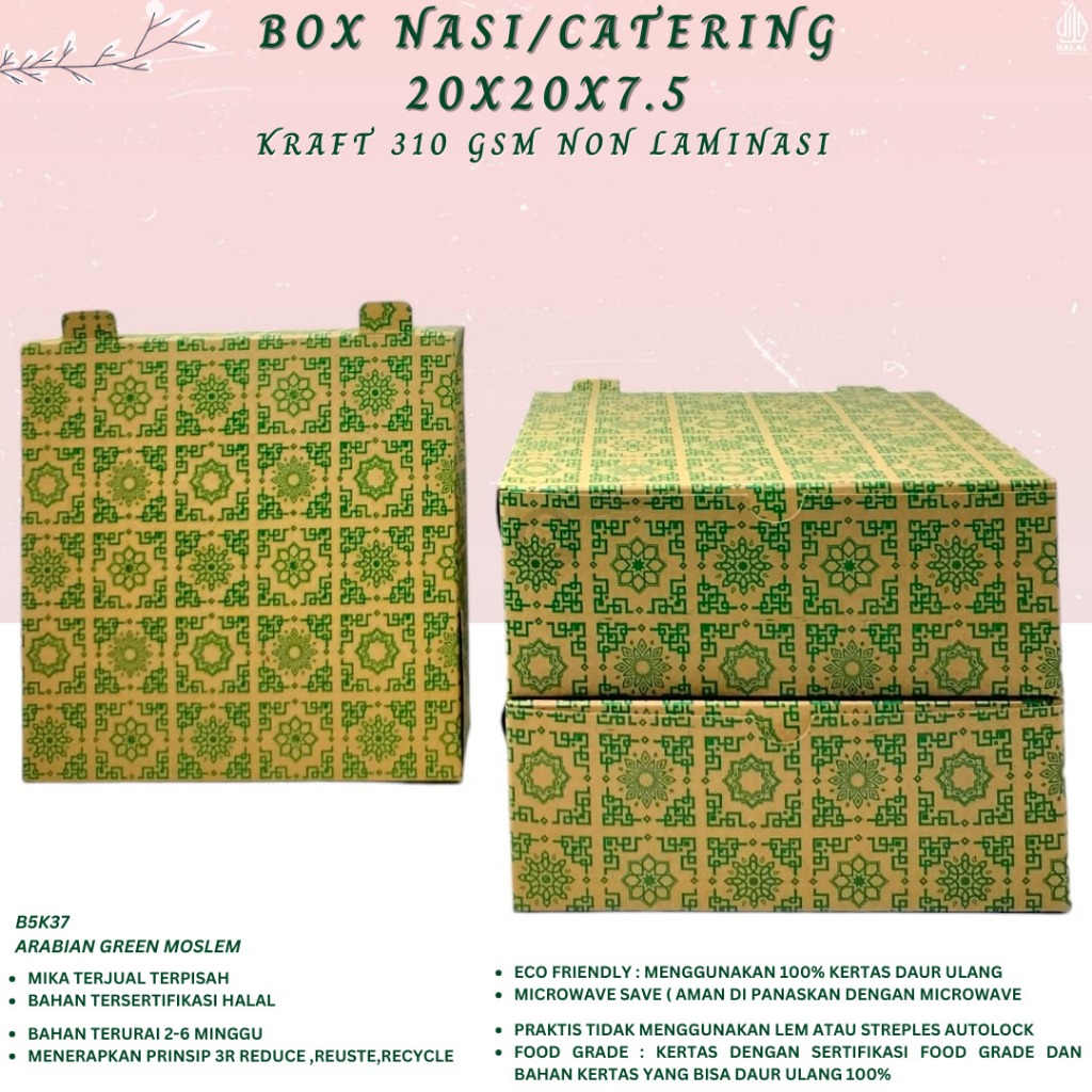 

Box Kotak Nasi Catering 20x20 / Dus Nasi Catering / Dus 20x20 / Box Catering / B5K37