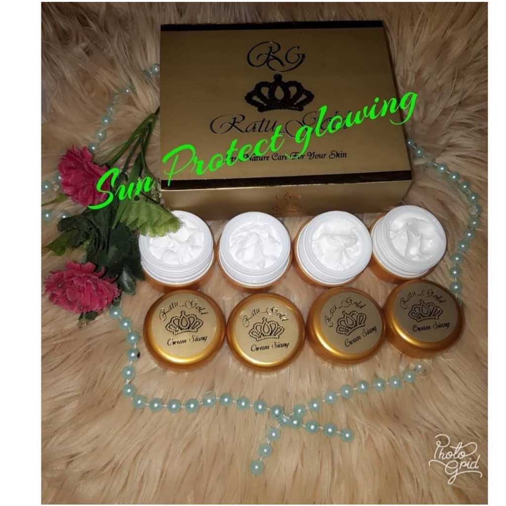 Skincare ratu gold sun protect glowing dan bb glow