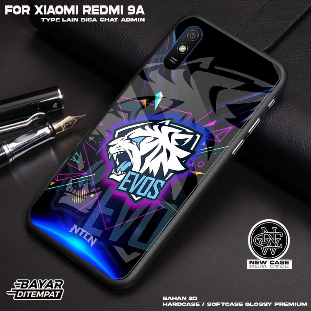 Case XIAOMI REDMI 9A - Casing Hp Terbaru 2023 Newcase [ EVOS2] Silikon Hp Mewah - Kesing Hp  XIAOMI 