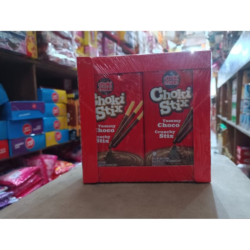 

choki stix cokelat isi 12 pcs
