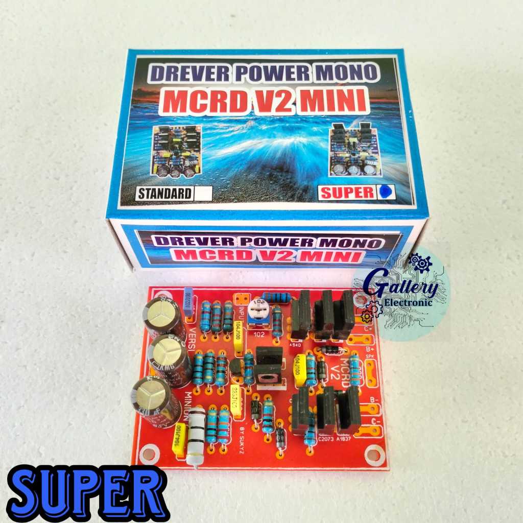 Kit Power Amplifier MCRD V2 Mini Bostrap Low Sub Terbaik