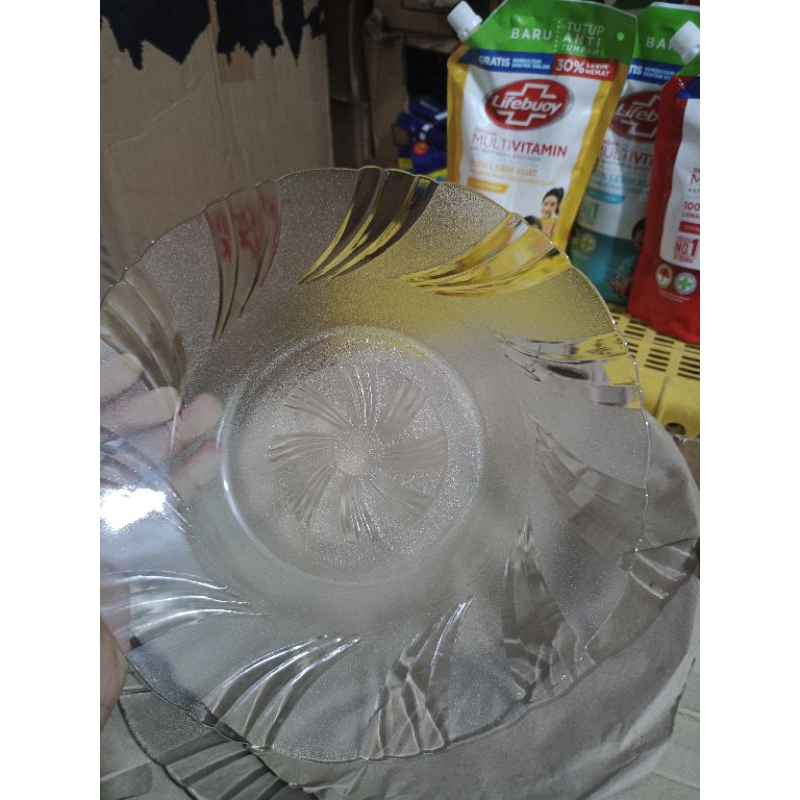 Piring Kaca Cantik untuk makan