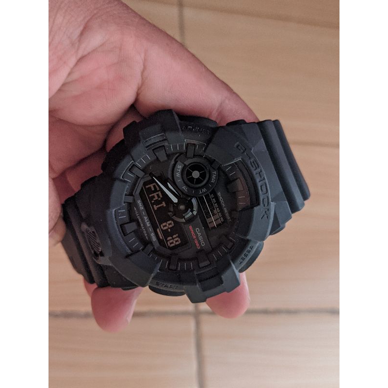 Jam Tangan Pria G Shock tipe GA-735A Second Original Hitam Anti Air Water Resist