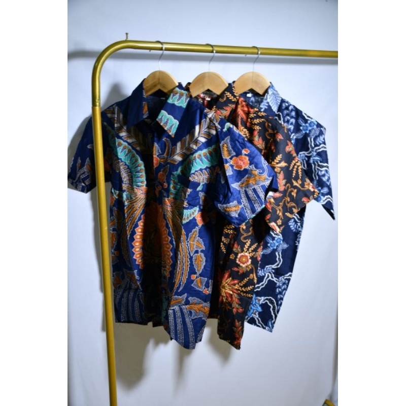 BATIk PRIA LENGAN PENDEK (DANAR HADI)