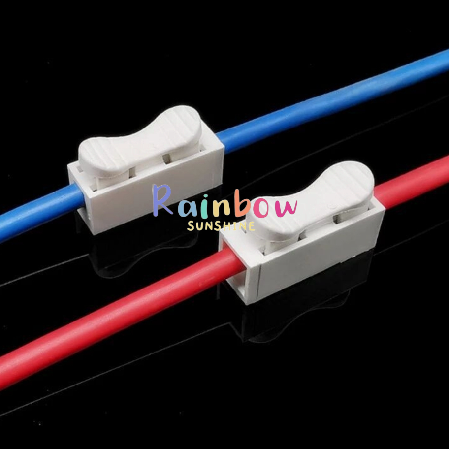 ✿ CH2 CH3 Quick Connector Wire Spring Terminal Sambungan Kabel Listrik 【pcf❀