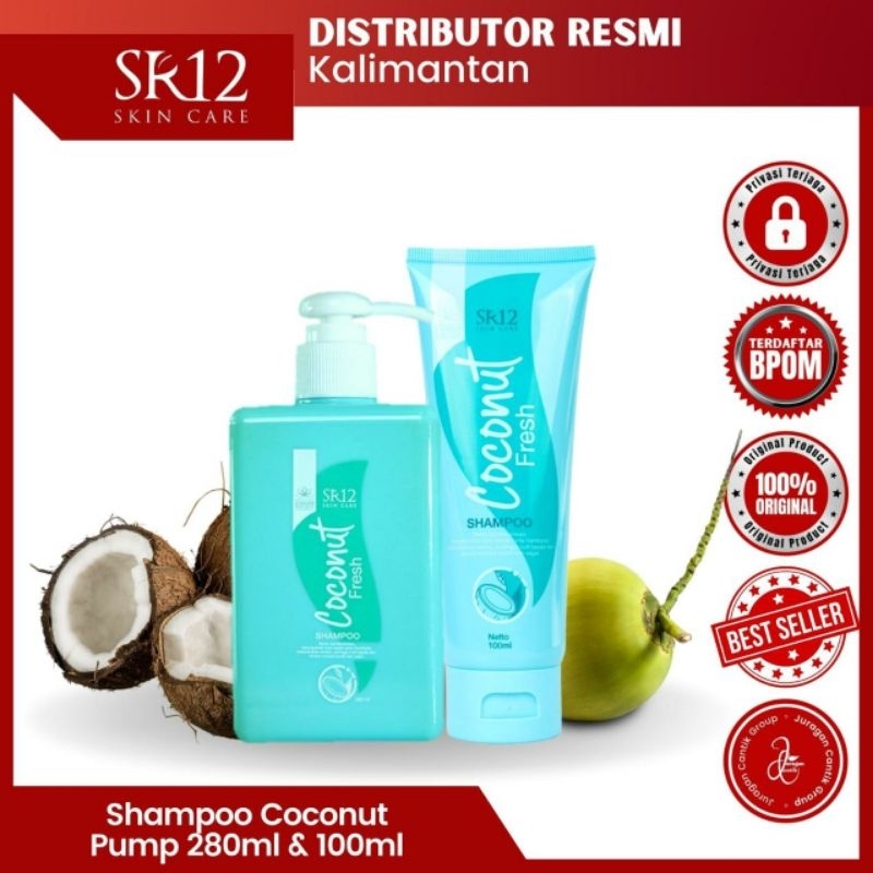 COCONUT SHAMPO SR12 /SHAMPO KETOMBE SR12