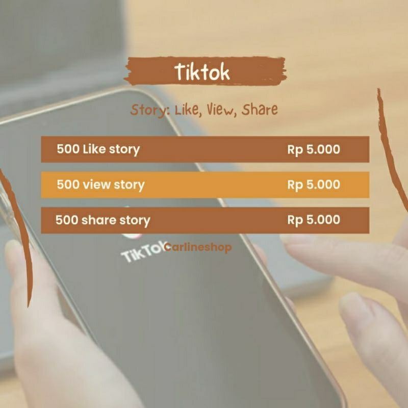 Tiktok Story Like View Share