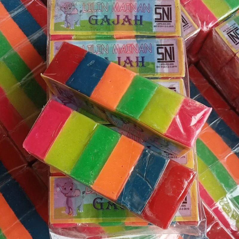 Mainan edukasi anak malem plastisin