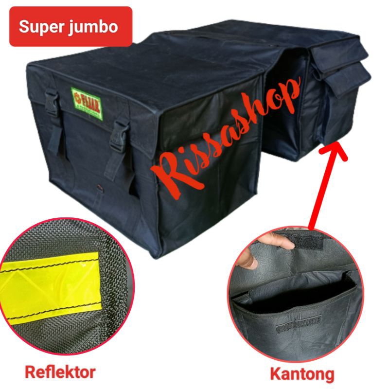 Tas Motor Angkut Barang Fajar Kantong Super Jumbo