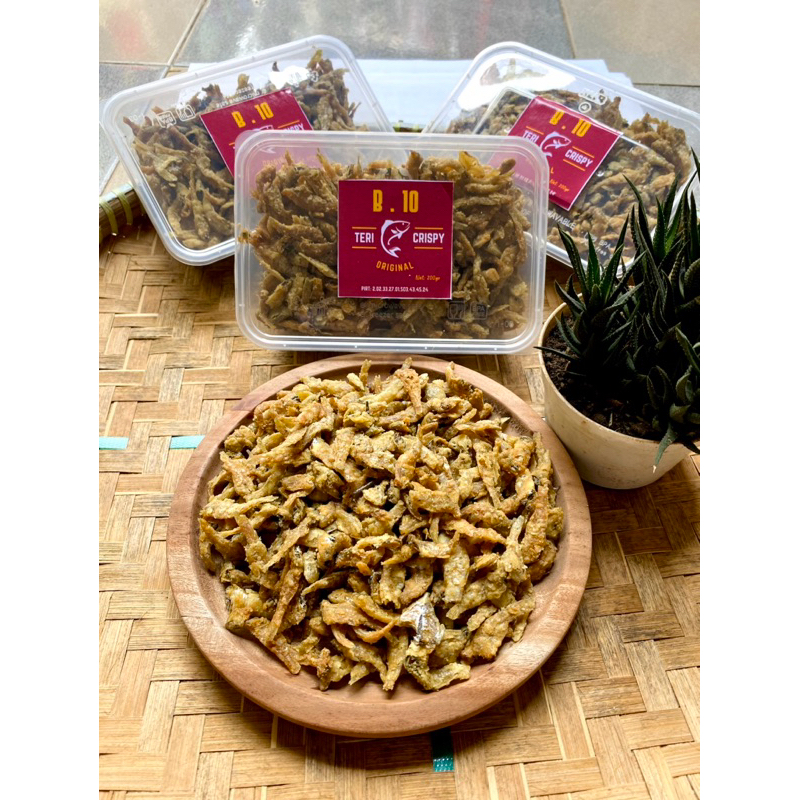 

TERI CRISPY GURIH B.10 (200GR) || Siap Makan dan Tanpa Pengawet