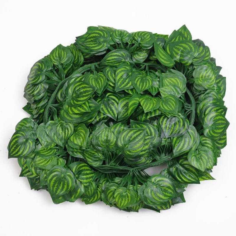 Daun rambat semangka plastik dekorasi lamaran bunga artifisial