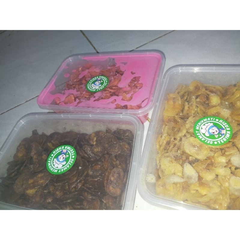 

KRIPIK PISANG LUMER ANEKA RASA 1 kg