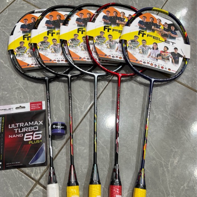 Raket Badminton Felet Nano Fastex 800 Original