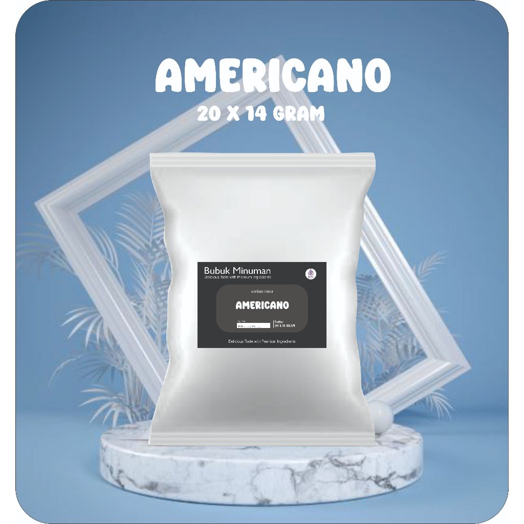 

POWDER AMERICANO / TANPA AMPAS KEMASAN SACHET 20PCS