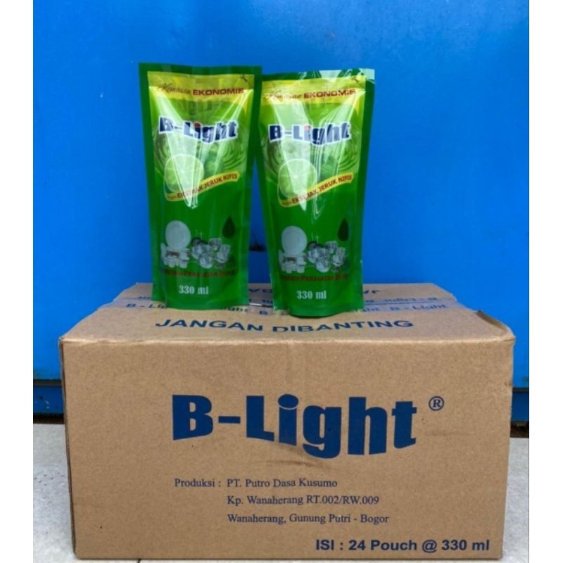 (SK) SABUN CUCI PIRING B-LIGHT 330ML + FREE BUBBLE WRAP