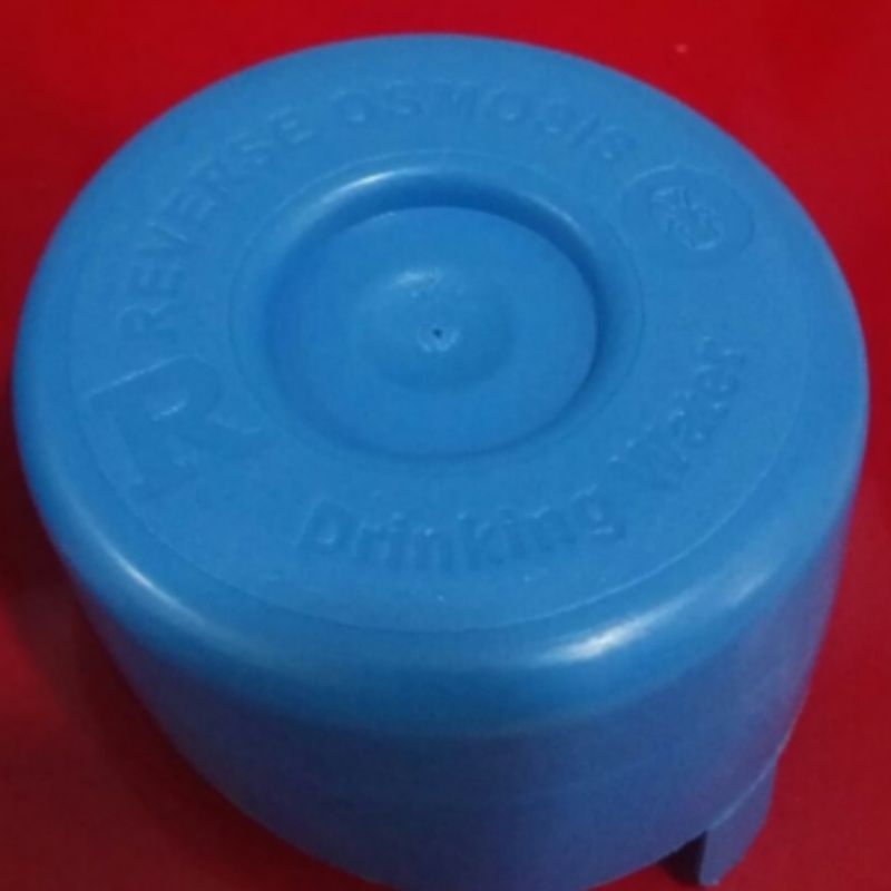 Tutup Galon Isi Ulang RO Biru Muda isi 1000 pcs + TISSUE
