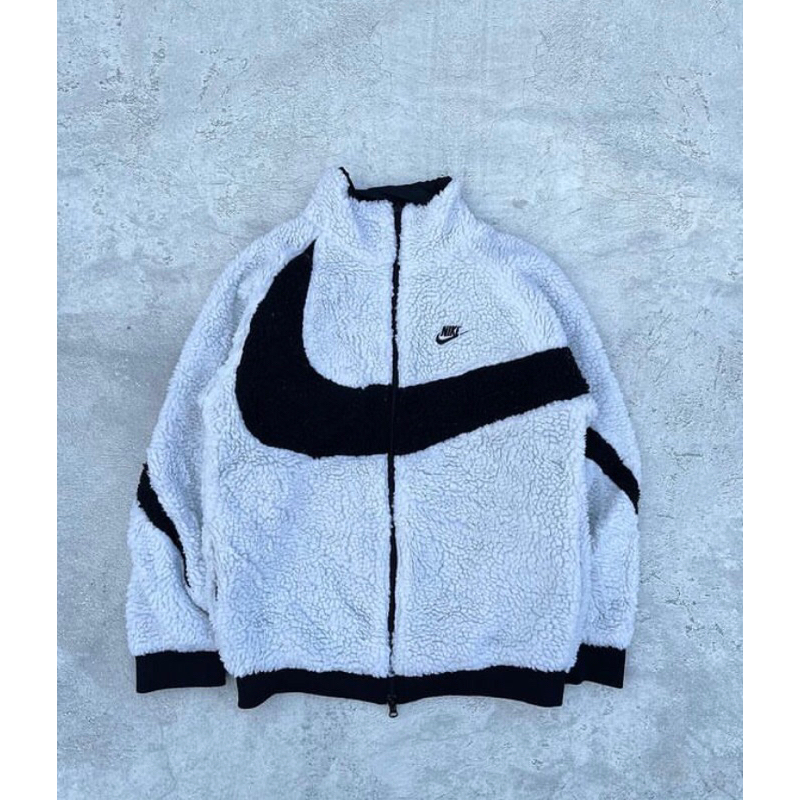 JACKET NIKE BIG SWOOSH REVERSIBLE SHERPA