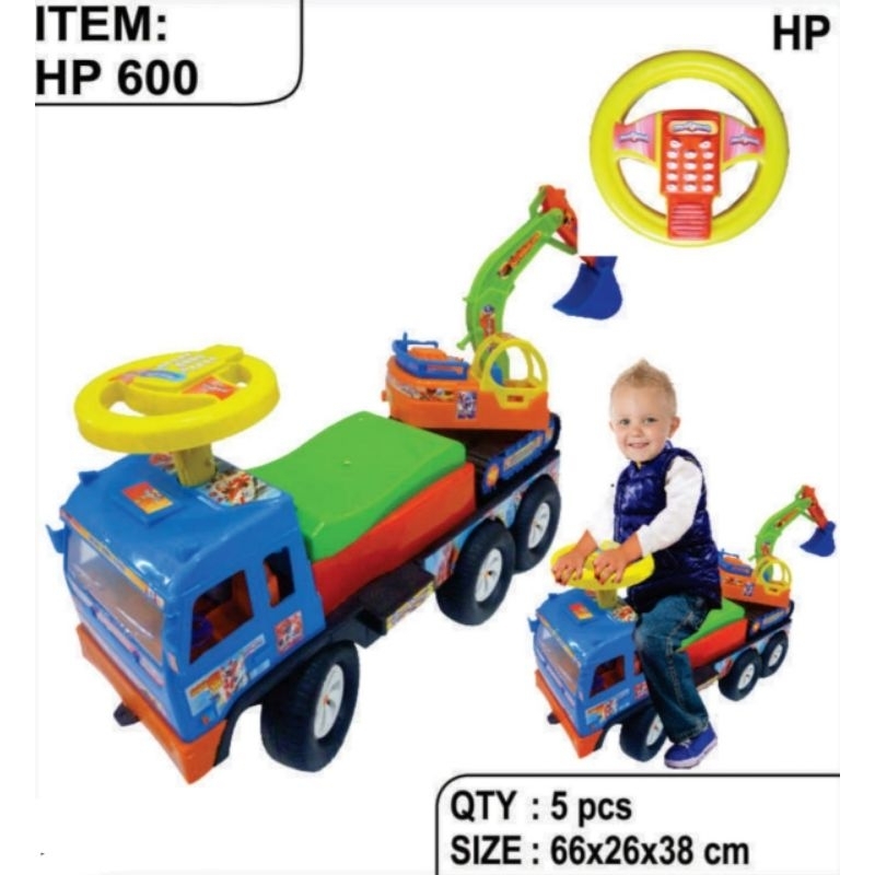 Mainan Anak Mobilan Bisa Di naiki Full Musik
