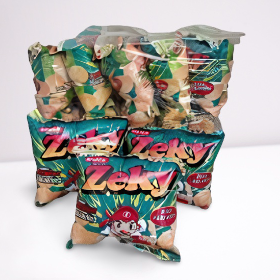 

Big Sale Jajanan jadul Chiki zeky (isi 10pcs ) berhadiah didalamnya jika beruntung cemilan enak dan murah